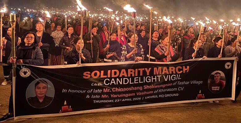 Manipur Paralysed by Shutdowns, Protests, Candlelight Vigils