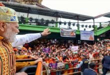 Sikkim: PM Modi Holds Roadshow in Gangtok