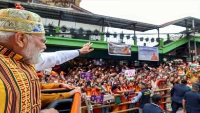 Sikkim: PM Modi Holds Roadshow in Gangtok