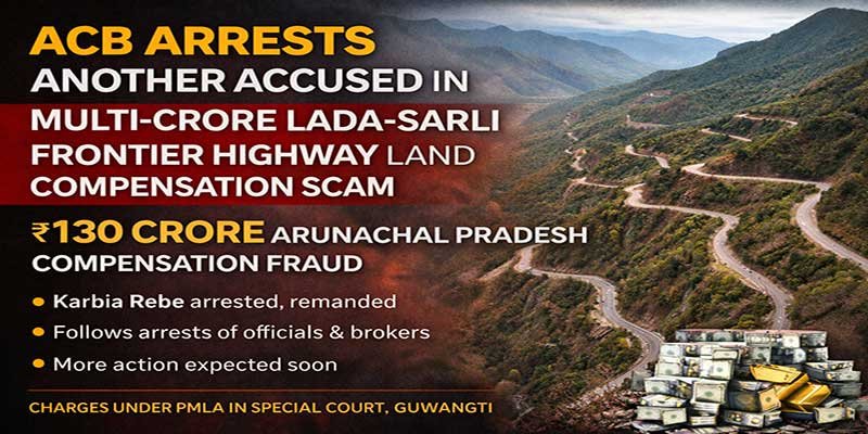 ACB arrests another accused in ₹130 crore Frontier Highway compensation scam as probe into officials and beneficiaries intensifies.