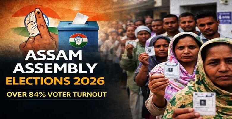 Assam Polls See 84.42% Turnout, CM Hails Historic Voter Surge