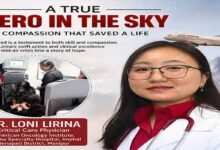 Manipur Doctor Saves Passenger Mid-Air on AI Flight