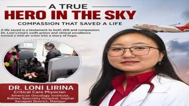 Manipur Doctor Saves Passenger Mid-Air on AI Flight