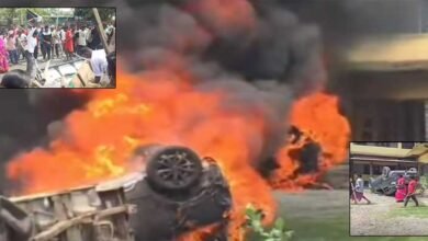 Assam: Violence Erupts at Runikata Forest Office in Chirang, Vehicles Torched, Police Fire in Air