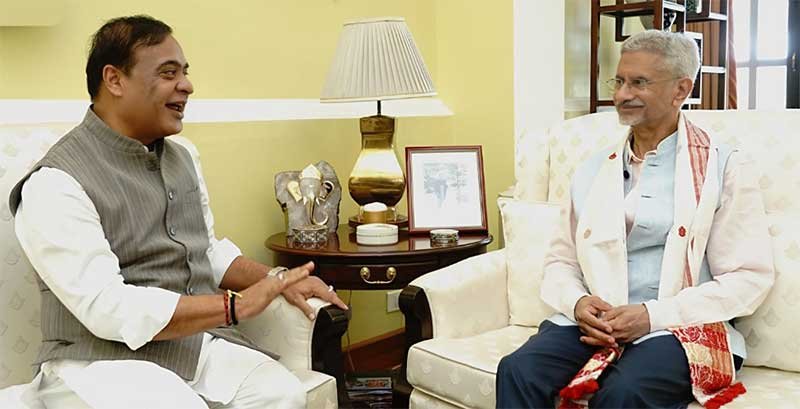 Assam CM Holds Key Meetings with Rajnath Singh, Jaishankar and Sonowal to Advance State's Growth Agenda
