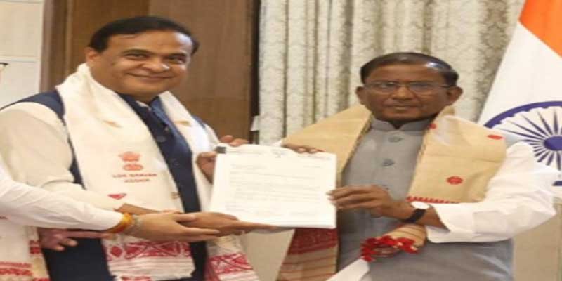 Assam Governor Invites Sarma to Form Government
