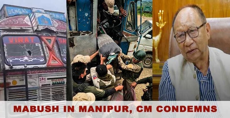 Manipur: Truck Driver Killed in Militant Ambush on NH-202, CM Condemns Deadly Attack