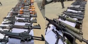Massive Arms Haul in Manipur: Security Forces Recover 67 Weapons in Imphal West