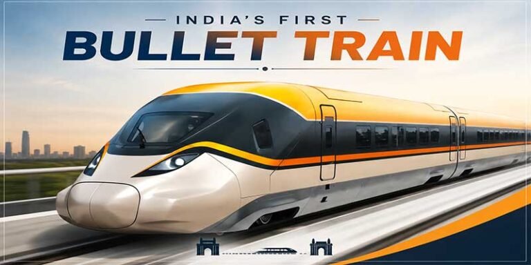 Indian Railways Reveals First Look of India’s First Bullet Train
