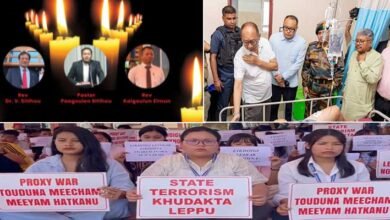 Three Church Leaders Killed in Manipur Ambush; Total Shutdown Paralyzes State