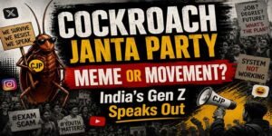 Cockroach Janta Party: Is India’s Gen Z Rewriting the Rules of Politics?