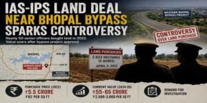 Controversy Erupts Over IAS-IPS Officers' Land Purchase Near Bhopal Bypass Project