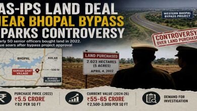 Controversy Erupts Over IAS-IPS Officers' Land Purchase Near Bhopal Bypass Project