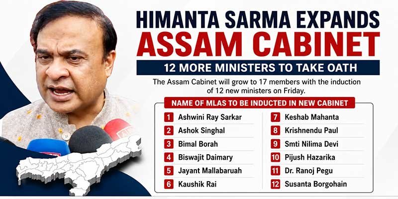 Himanta Sarma Expands Assam Cabinet, 12 More Ministers to Be Sworn In