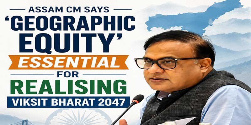 Assam CM Says ‘Geographic Equity’ Essential for Realising Viksit Bharat 2047