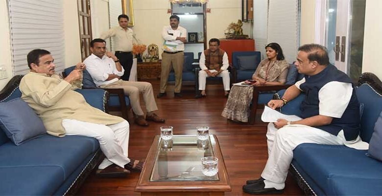 CM Sarma, Gadkari Discuss Brahmaputra Tunnel and Highway Expansion Plans