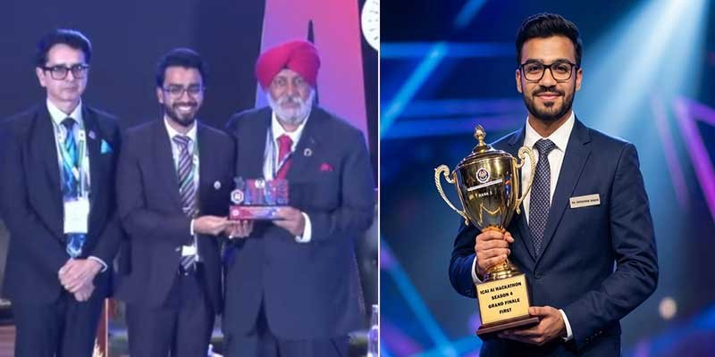 Guwahati CA Shashank Saboo Honoured at ICAI AI Innovation Summit 2026