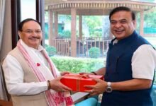 Himanta Biswa Sarma Discusses Ambitious Health Sector Plans with J.P. Nadda
