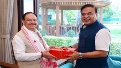 Himanta Biswa Sarma Discusses Ambitious Health Sector Plans with J.P. Nadda