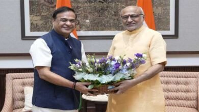 Himanta Biswa Sarma Meets Vice President, Highlights Assam’s Development Story