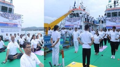 IWAI Marks Yoga Day with Mid-River Yoga Sessions on the Brahmaputra