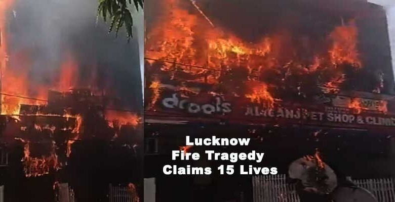 Lucknow Fire Tragedy Claims 15 Lives, Raises Questions Over Safety Compliance