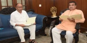 Manipur CM Meets Nitin Gadkari, Seeks Early Approval for Elevated Highway Project