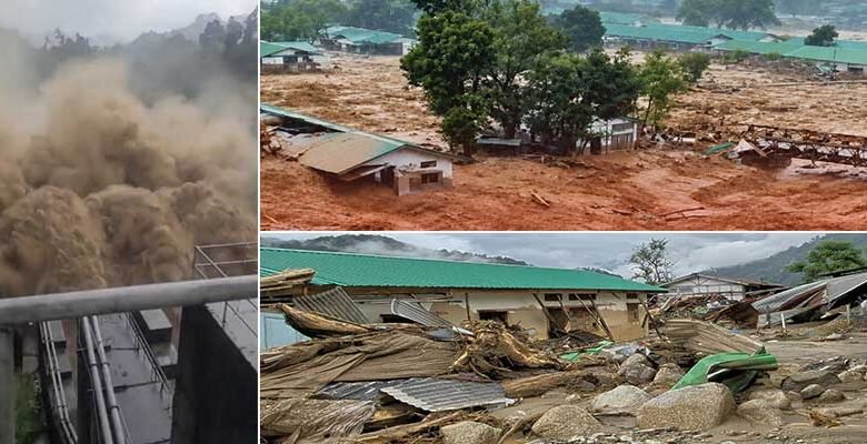 Arunachal: Flash Floods Devastate NEEPCO Colony in Keyi Panyor District; 3 Missing, Rescue Operations Underway