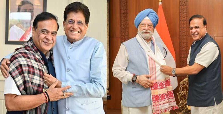 Assam Explores Trade and Energy Opportunities in High-Level Meetings with Union Ministers