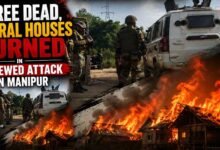 Three Killed, Houses Torched in Fresh Manipur Attack; CM Condemns Violence