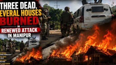 Three Killed, Houses Torched in Fresh Manipur Attack; CM Condemns Violence