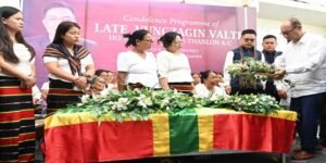 Manipur CM Attends Vungzagin Valte’s Funeral
