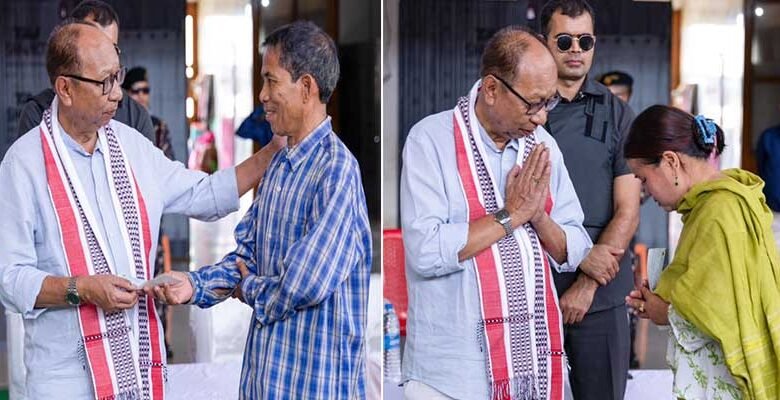Manipur CM Gives Rs 1 Lakh Each to 26 Chronically Ill IDPs