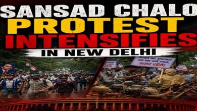 Latest Updates: 'Sansad Chalo' Protest Intensifies in New Delhi