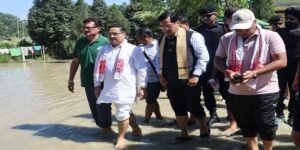 Sarbananda Sonowal Reviews Flood Relief in Sivasagar, Assures Full Central Support