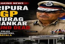 Tripura DGP Anurag Dhankar Found Dead at Police Headquarters
