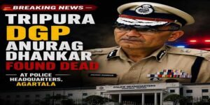 Tripura DGP Anurag Dhankar Found Dead at Police Headquarters
