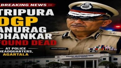 Tripura DGP Anurag Dhankar Found Dead at Police Headquarters