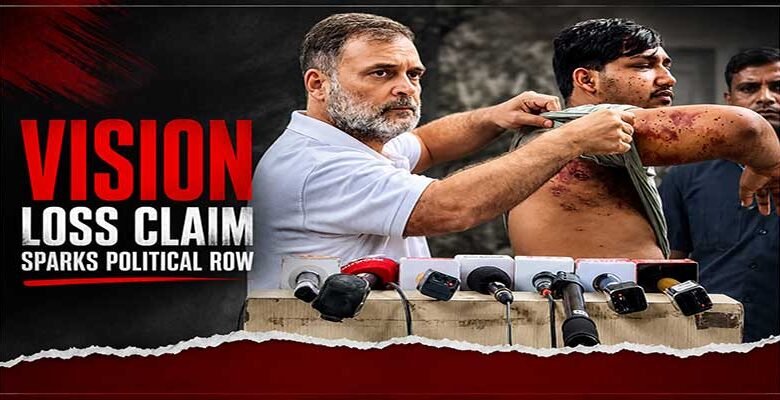 Vision Loss Claim Sparks Political Row After Jantar Mantar Protest