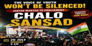 Jantar Mantar Dharna Escalates into Nationwide Youth Movement Ahead of 'Chalo Sansad' March