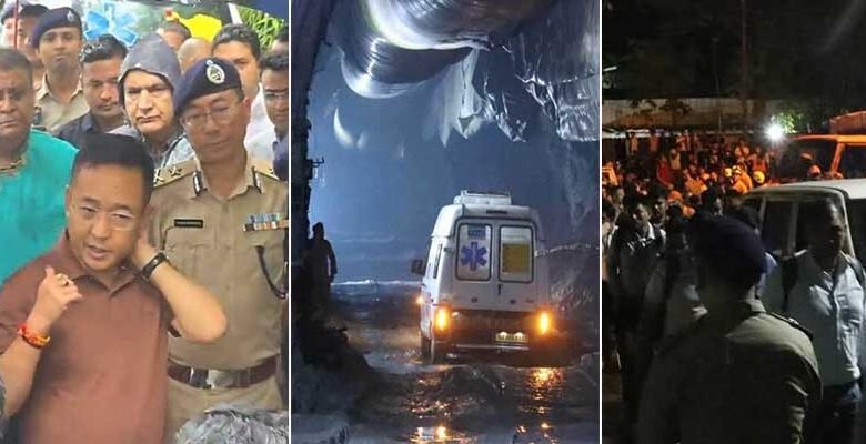 Sikkim Tunnel Collapse: Death Toll Rises to 10, Rescue Operations Continue Amid Gas Leak Challenges