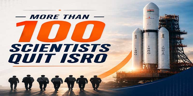 Over 100 Scientists Quit ISRO