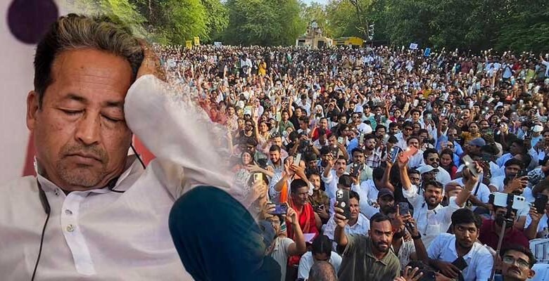 Wangchuk Continues Hunger Strike at Jantar Mantar