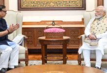 Assam CM Himanta Biswa Sarma Meets PM Modi, Discusses Flood Recovery﻿