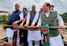 JP Nadda Visits Flood-Hit Areas in Assam, Assures Full Central Support; Chairs Review Meeting