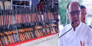 Manipur CM Gives 15-Day Deadline to Surrender Illegal Weapons
