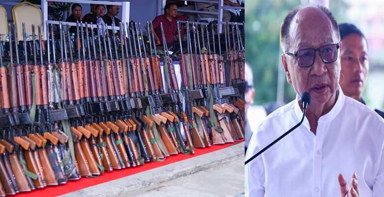 Manipur CM Gives 15-Day Deadline to Surrender Illegal Weapons