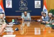 Unified Command Meeting Assesses Manipur Law and Order, National Highway Security