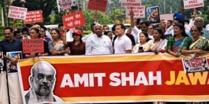 Parliament Proceedings Disrupted Amid Opposition's 'Amit Shah Jawaab Do' Protest