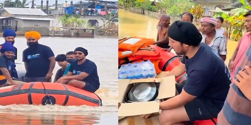 Randeep Hooda Continues Flood Relief Work in Assam